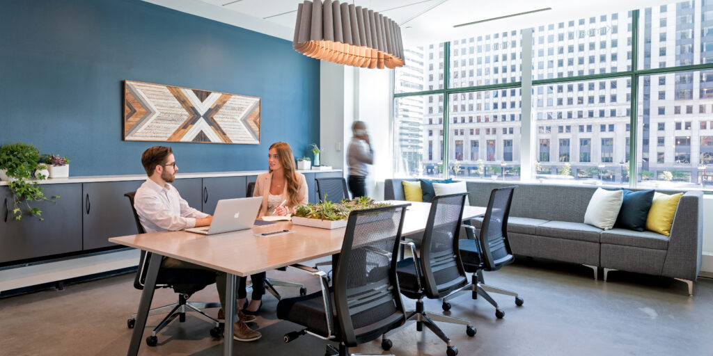 People Meeting in an Office